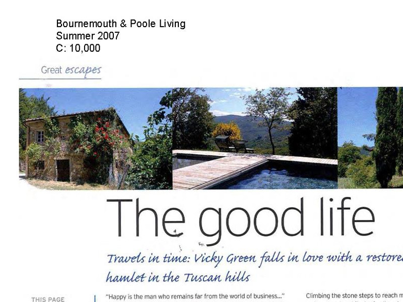 Screenshot of the article on Bournemouth & Poole Living