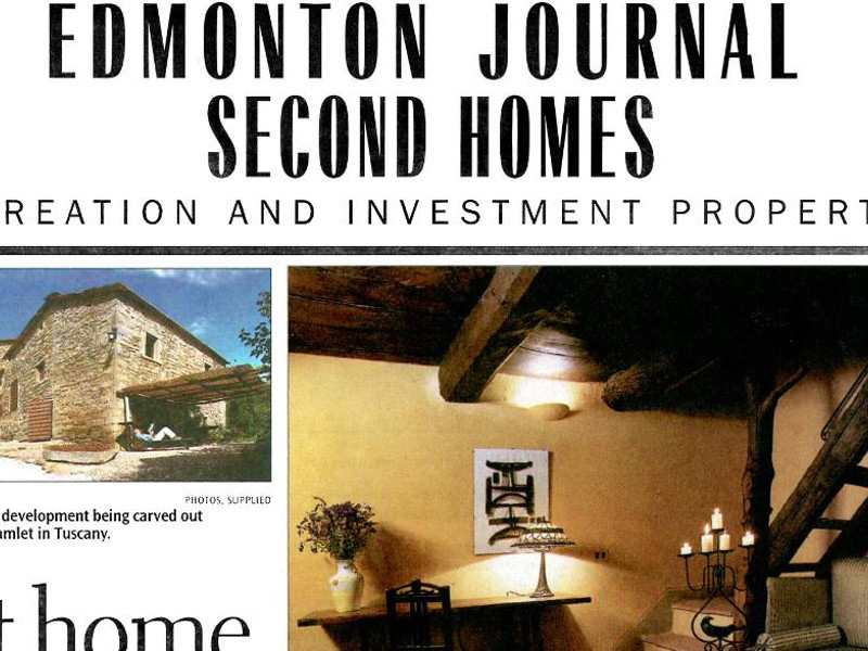 Screenshot of the article on Edmonton Journal