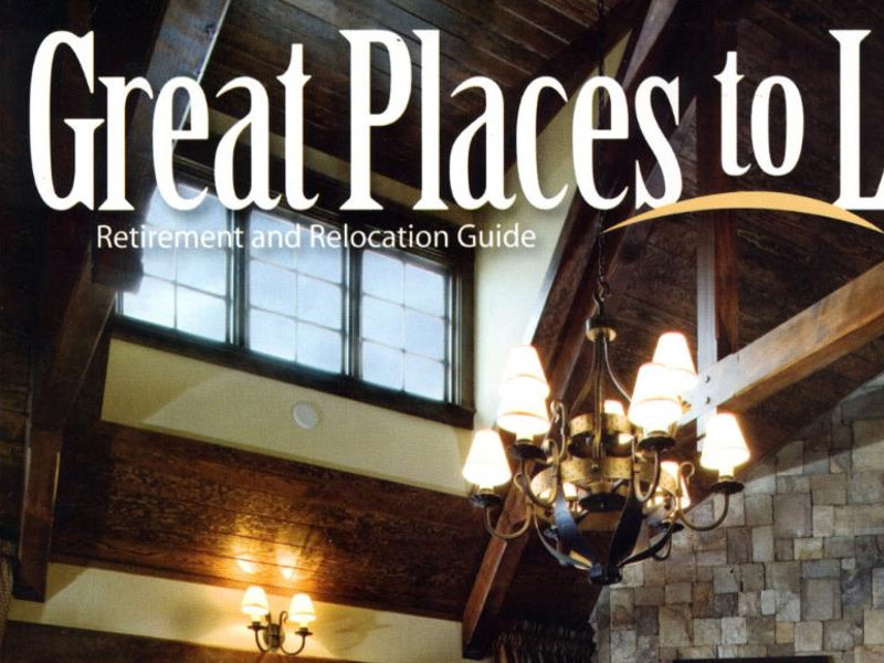 Screenshot of the article on Great Places to Live